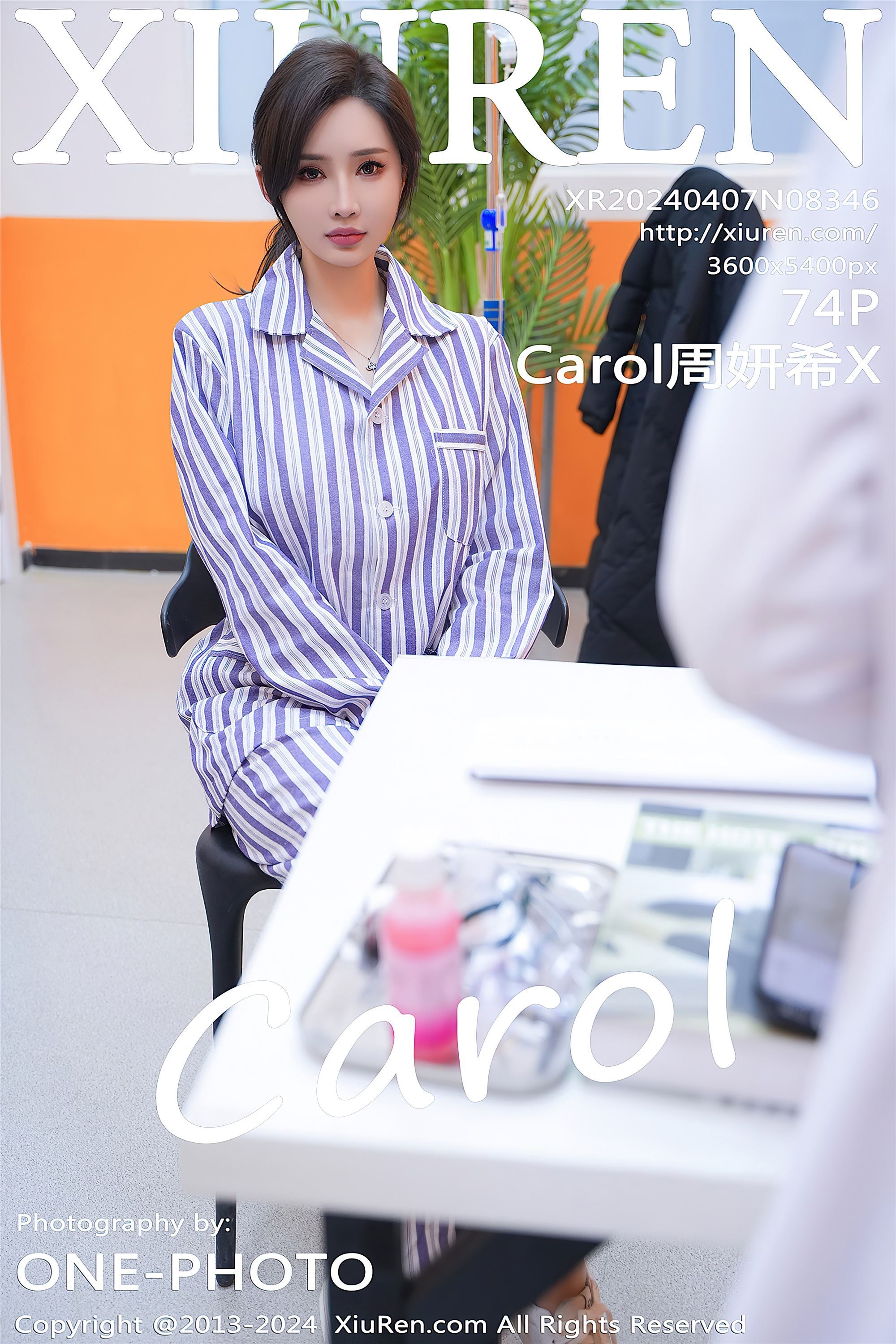 Xiuren秀人网 2024.04.07 NO.8346 Carol周妍希X